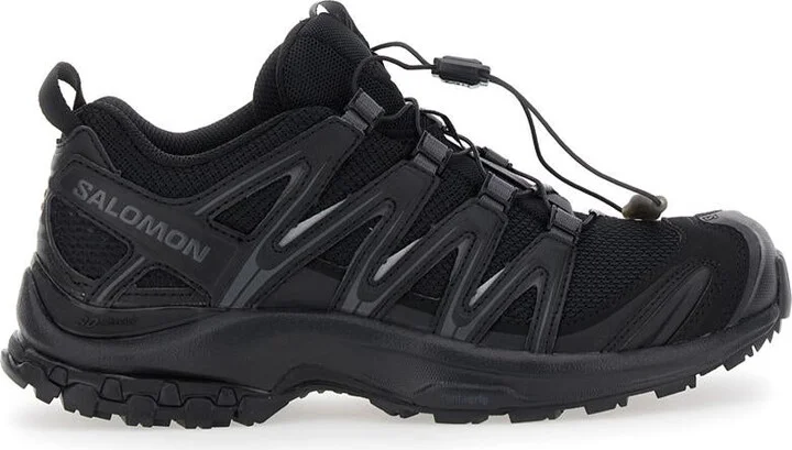 'Xa Pro 3D' Black Sneakers With Logo Patch On The Side And Panelled Design In Tech Fabric Unisex