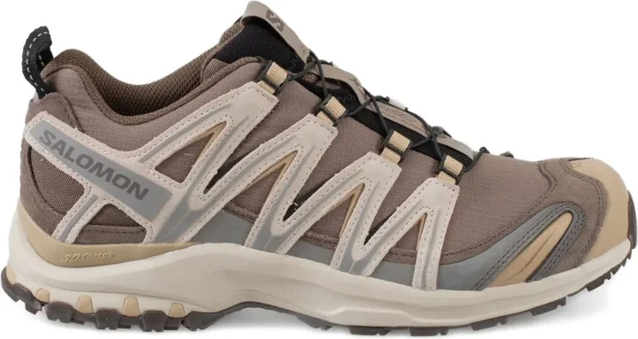XA Pro 3D suede-leather sneakers