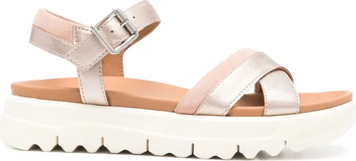 Xand 2.1 buckled cross-strap sandals