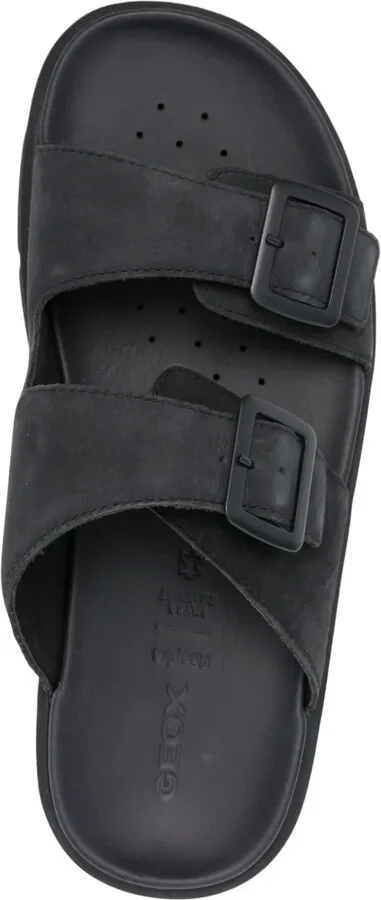 Xand double buckle leather sandals - Image 4