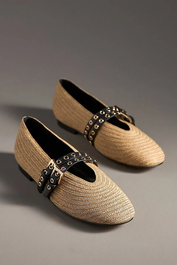 Xera Moto Raffia Flats - Image 2