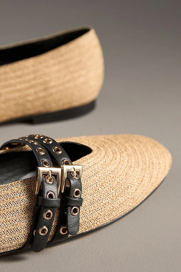 Xera Moto Raffia Flats - Image 3