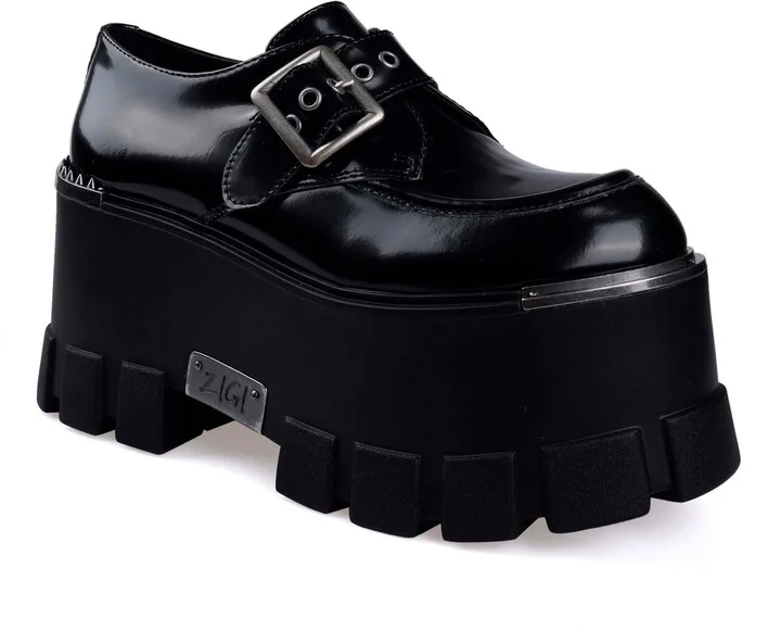 Xiomara Platform Monk Strap Shoe