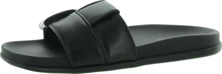 Xion Womens Open Toe Slip On Slide Sandals