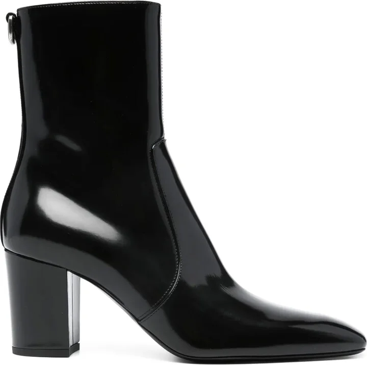 XIV 80mm leather ankle boots