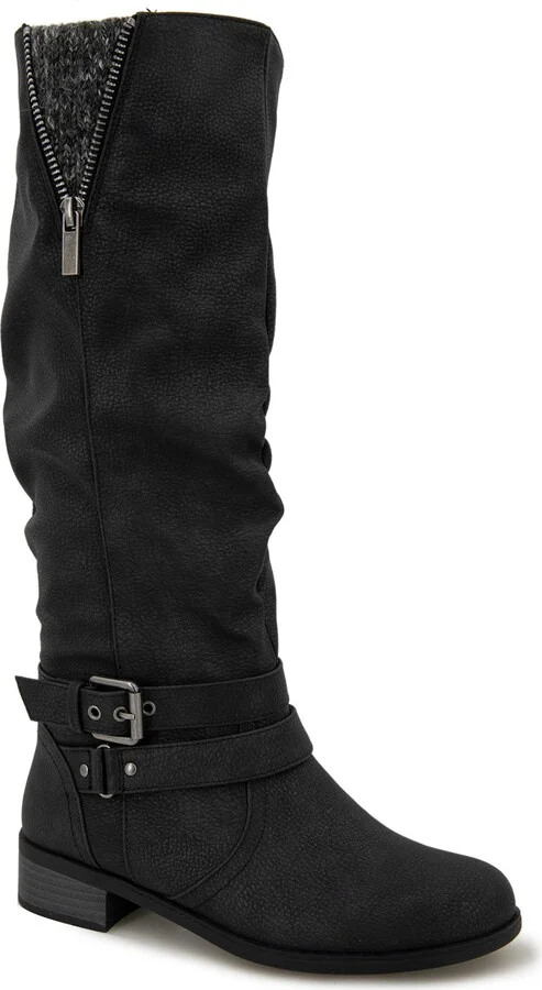 XOXO Women's Mayne-B Mid Calf Boot