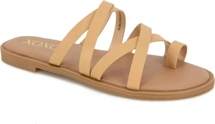 XOXO Women's Molly Flat Sandal
