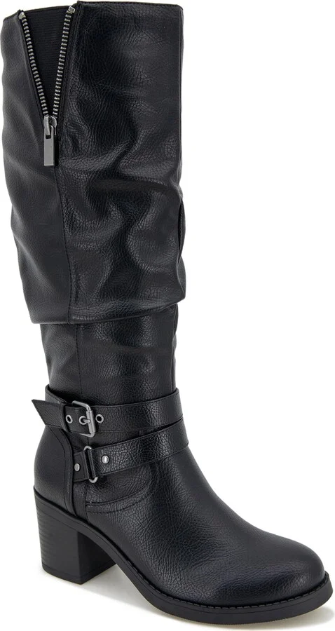 XOXO Women's Nancy Mid Calf Boot