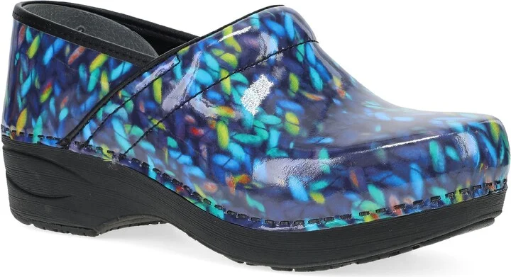 Blue Knit Patent