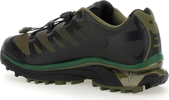 'Xt-4 Og' Green Sneakers With Drawstring In Mesh And Tech Fabric - Image 3