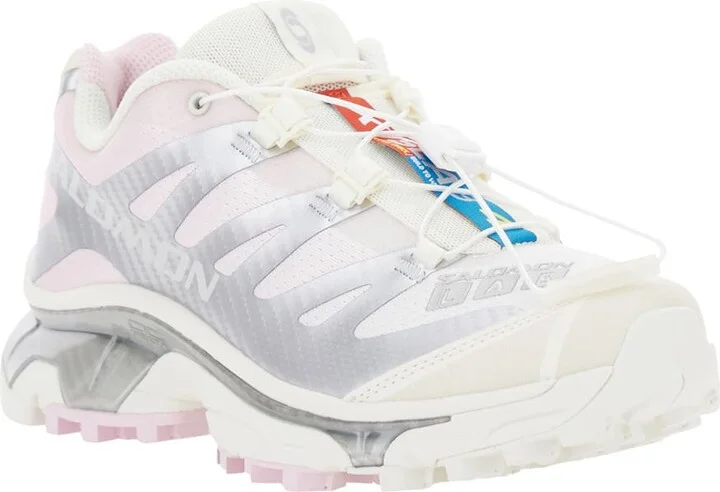 'xt-4 Og' Pink Low Top Sneakers With Mesh Panels In Fabric Unisex - Image 2