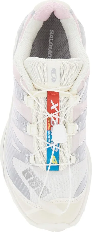 'xt-4 Og' Pink Low Top Sneakers With Mesh Panels In Fabric Unisex - Image 4