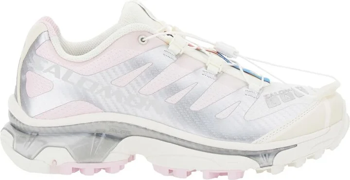 'xt-4 Og' Pink Low Top Sneakers With Mesh Panels In Fabric Unisex