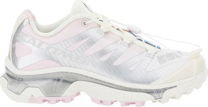 'Xt-4 Og' Pink Low Top Sneakers With Mesh Panels In Fabric Unisex