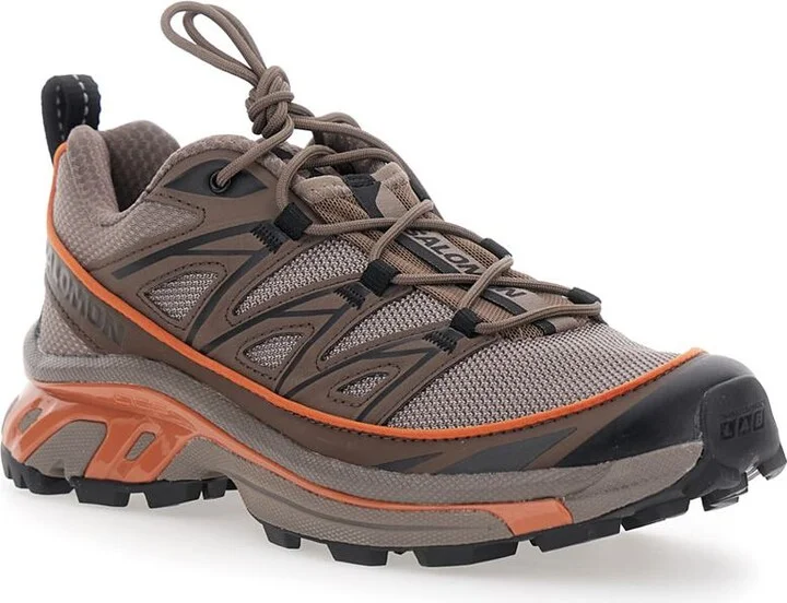'Xt-6 Expanse' Brown Sneakers With Logo Applied On The Tongue And Chunky Sole In Fabric Unisex - Image 2