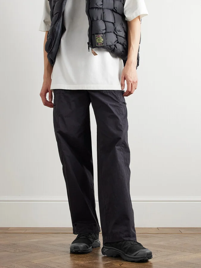 XT-6 Expanse Leather and Suede-Trimmed Nubuck and Mesh Sneakers - Image 2