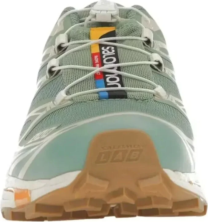 XT-6 "Granite Green/Blazing Orange" sneakers - Image 2
