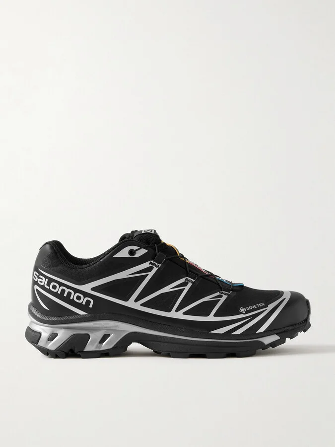XT-6 Rubber-Trimmed GORE-TEX Mesh Sneakers