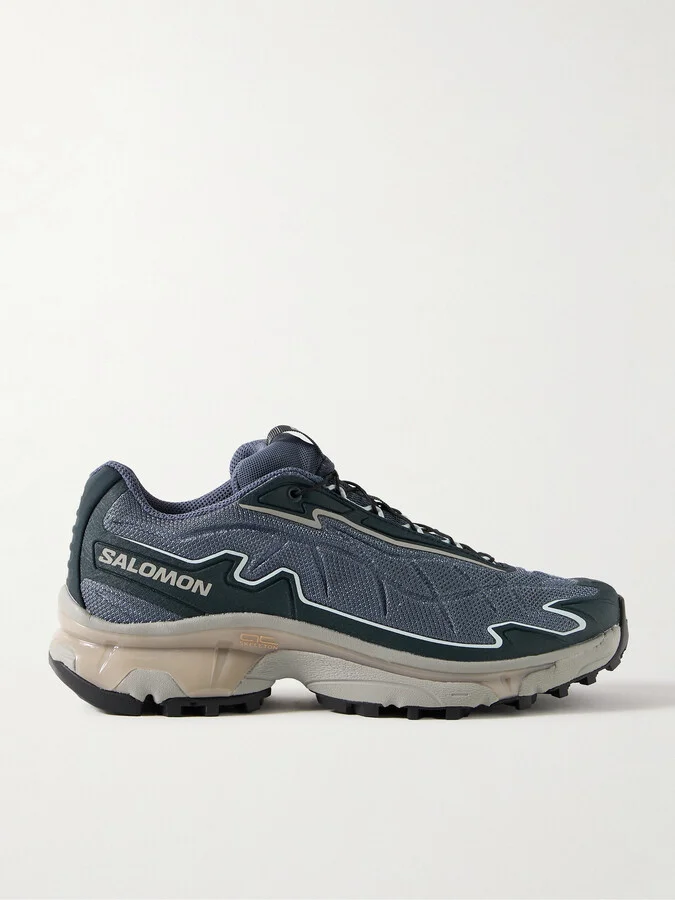 XT-Slate Advanced Rubber-Trimmed Mesh Sneakers
