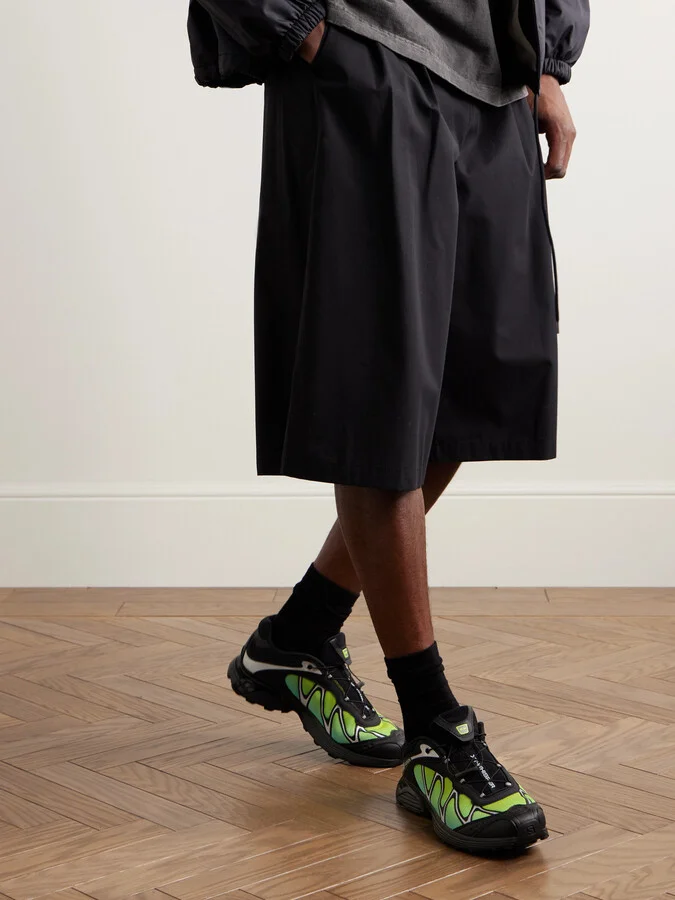 XT-WHISPER Rubber-Trimmed Mesh Sneakers - Image 2