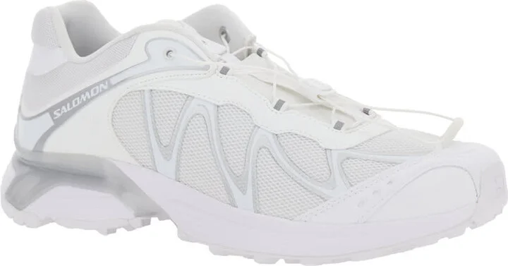 'xt-whisper' White Sneakers With Printed Logo On The Side And Drawstring Closure In Fabric Unisex - Image 2