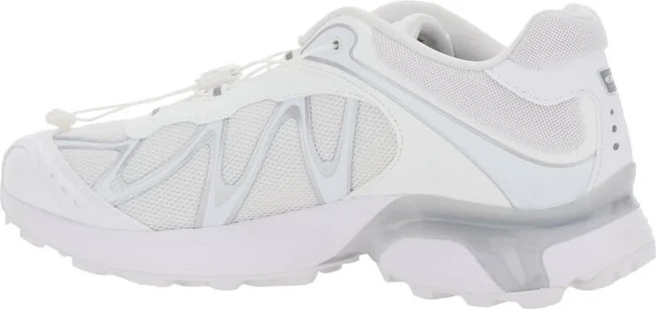 'xt-whisper' White Sneakers With Printed Logo On The Side And Drawstring Closure In Fabric Unisex - Image 3