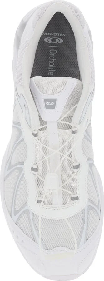 'xt-whisper' White Sneakers With Printed Logo On The Side And Drawstring Closure In Fabric Unisex - Image 4