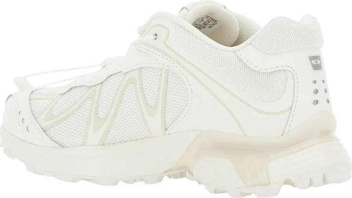 'xt-whisper' White Sneakers With Printed Logo On The Side And Drawstring Closure In Fabric Unisex - Image 3