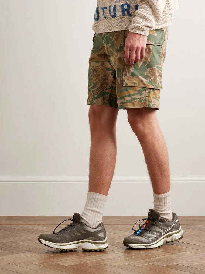 XT4-OG Rubber-Trimmed Mesh Sneakers - Image 2