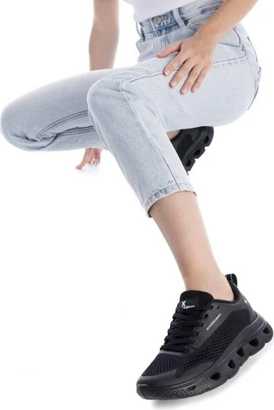 Xti Women's Athletic Casual Sneakers 143588 Beige - Image 2