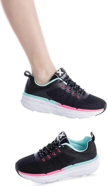 Xti Women's Athletic Casual Sneakers 143617 Pink - Image 3