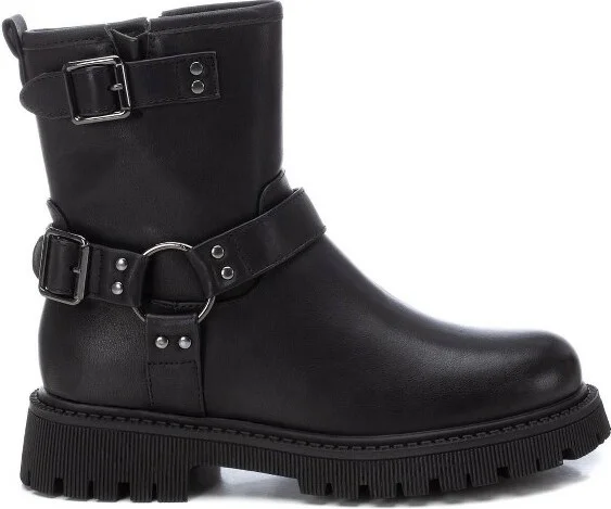 Xti Women's Biker Booties 142936, Black,