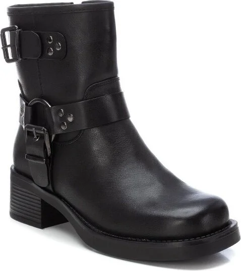 Xti Women's Biker Booties 14299, Black, - Image 2