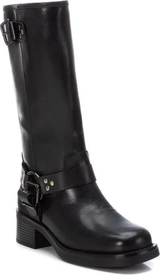 Xti Women's Biker Boots 142997, Black, - Image 2