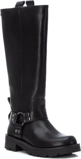 Xti Women's Biker Boots 143442, Black, - Image 2