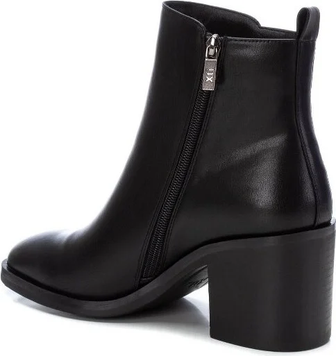 XTI Women's Block Heel Booties 142097 - Black, - Image 2
