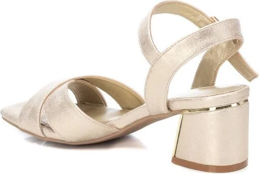 Xti Women's Block Heel Sandals 141443 - Gold, - Image 2