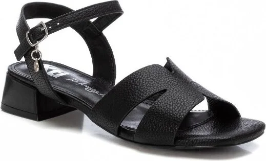 XTI Women's Block Heel Sandals 144126 Black - Image 2