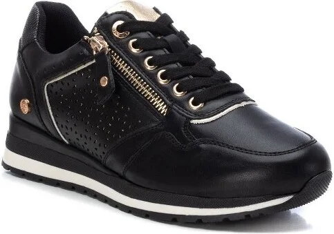 Xti Women's Casual Comfort Sneakers 142234A Black - Image 2
