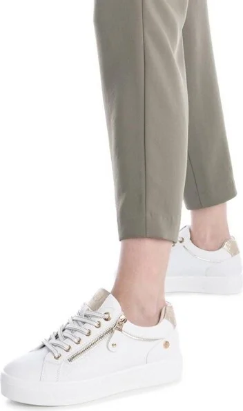 Xti Women's Casual Comfort Sneakers 14325 White - Image 2