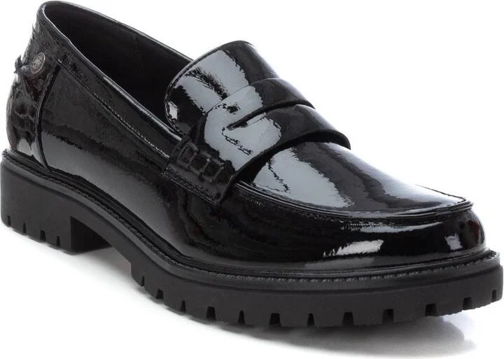 Xti Women's Casual Patent Leather Moccasins By - Image 2