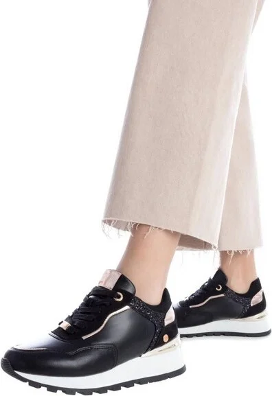 Xti Women's Casual Sneakers 141991 - Charcoal, - Image 4