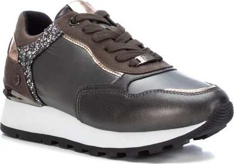 Xti Women's Casual Sneakers 141991 - Charcoal,