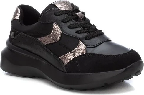 Xti Women's Casual Sneakers 143363 Black - Image 2