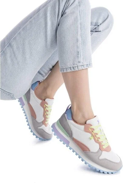 Xti Women's Casual Sneakers 144079 WHITE - Image 2