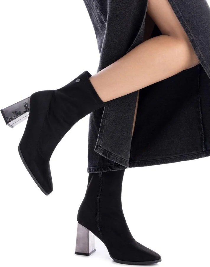 Xti Women's Casual Suede Booties By - Image 2