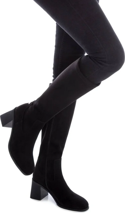Xti Women's Casual Tall Suede Boots By - Image 4
