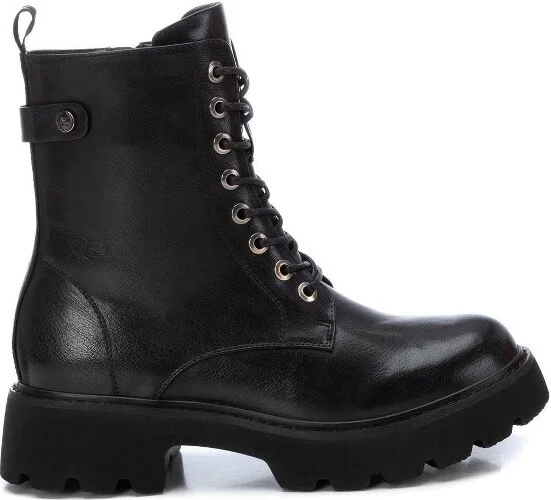 Xti Women's Combat Booties 142977, Black,