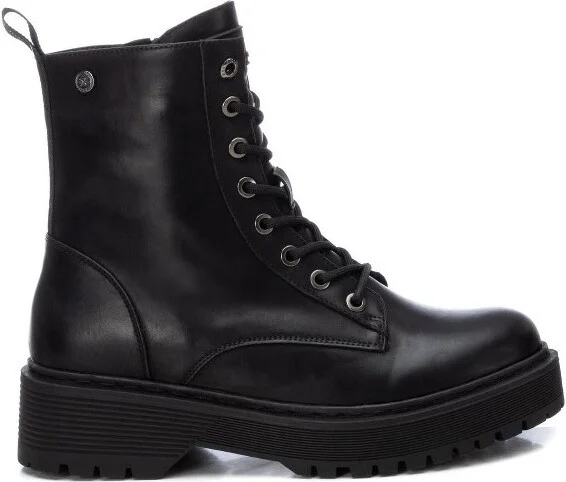 Xti Women's Combat Booties 143094, Black,