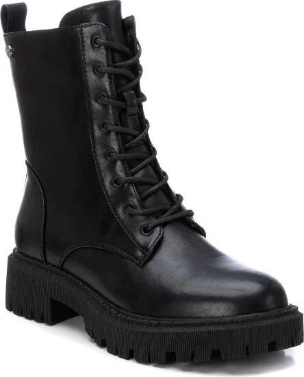 Xti Women's Combat Booties 143318, Brown, - Image 3